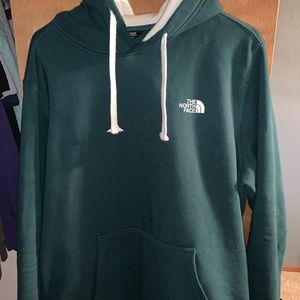 The North Face sweatshirt
